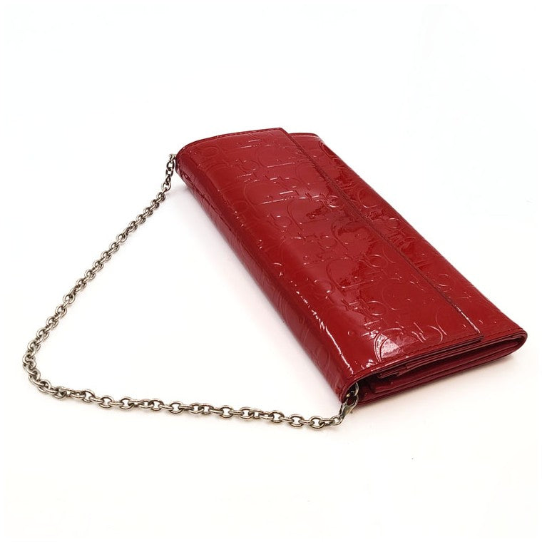 Christian Dior chain long wallet