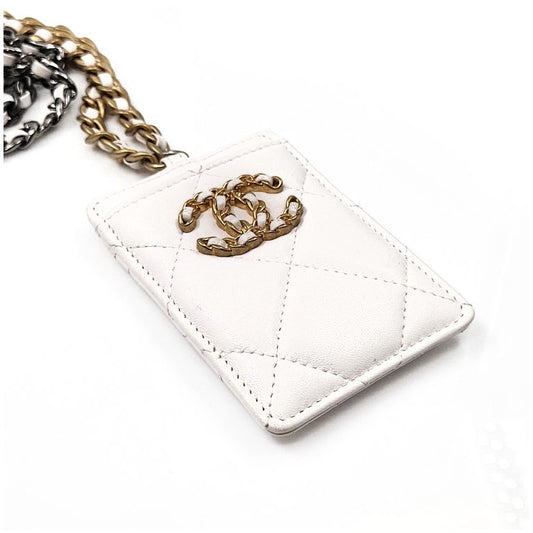 Chanel 19 Chain Card Holder Crossbody Bag