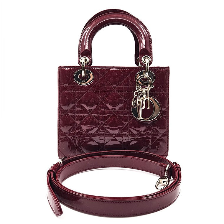 Christian Dior Patent Lady Small