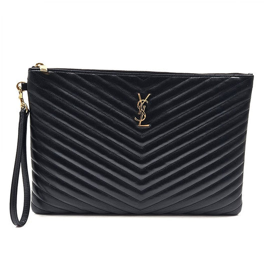 Saint Laurent Monogram Matelassé Clutch