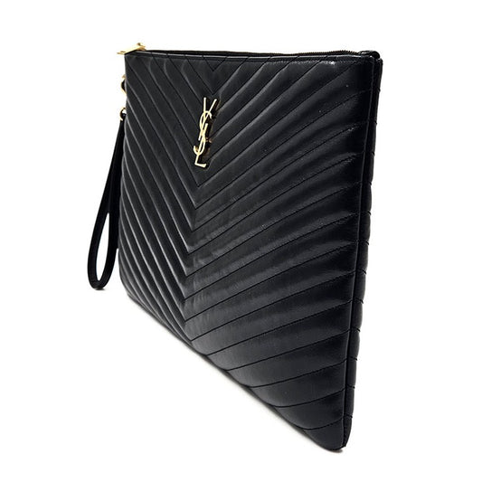 Saint Laurent Monogram Matelassé Clutch