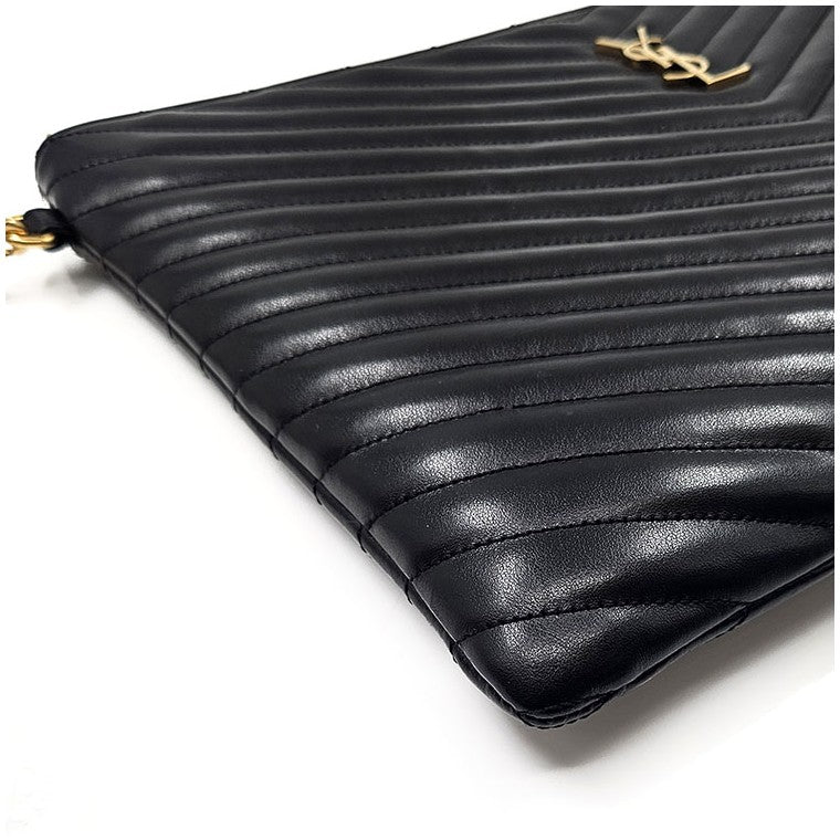 Saint Laurent Monogram Matelassé Clutch
