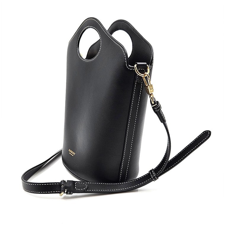 Burberry Leather Pocket Bucket Bag