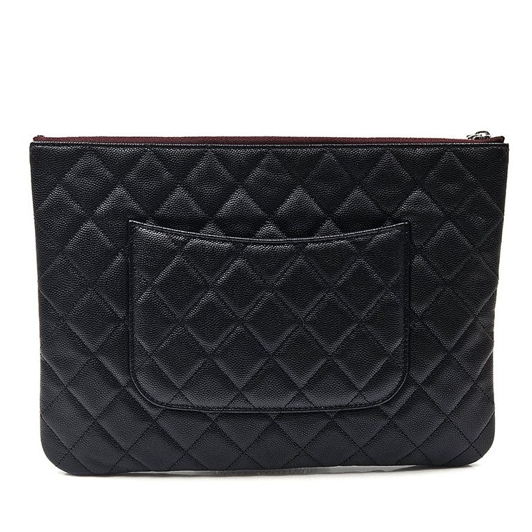 Chanel Caviar Clutch New Medium