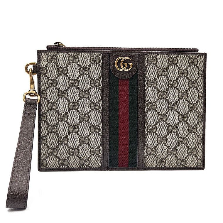 Gucci Ophidia Web Clutch (672989)