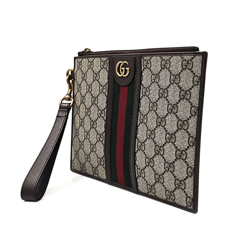 Gucci Ophidia Web Clutch (672989)