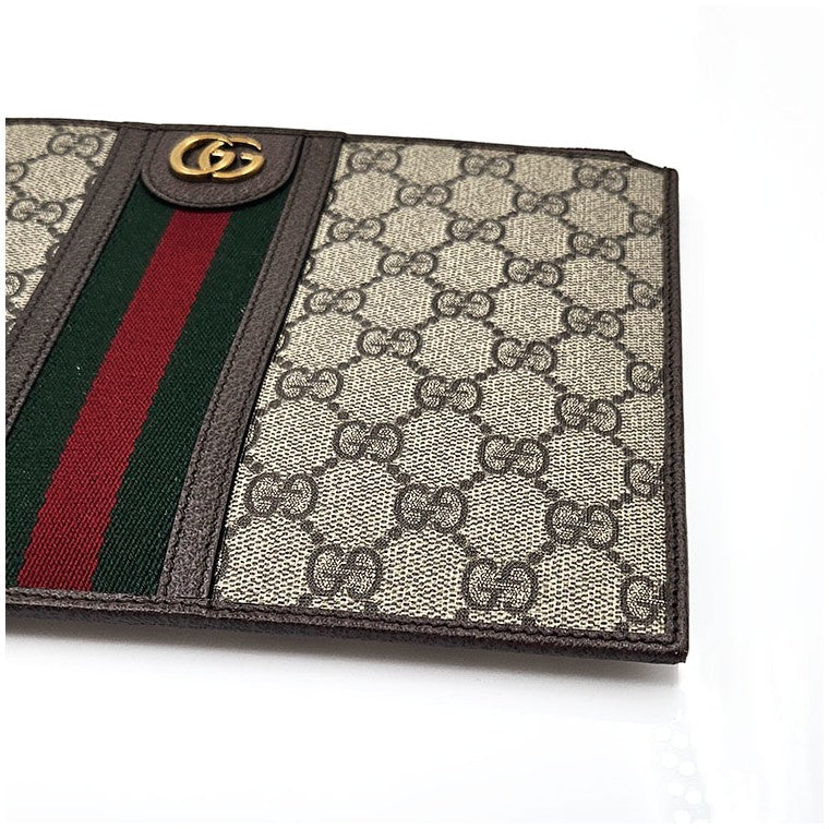 Gucci Ophidia Web Clutch (672989)
