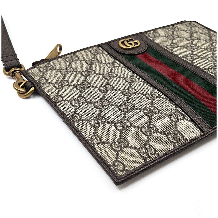 Gucci Ophidia Web Clutch (672989)