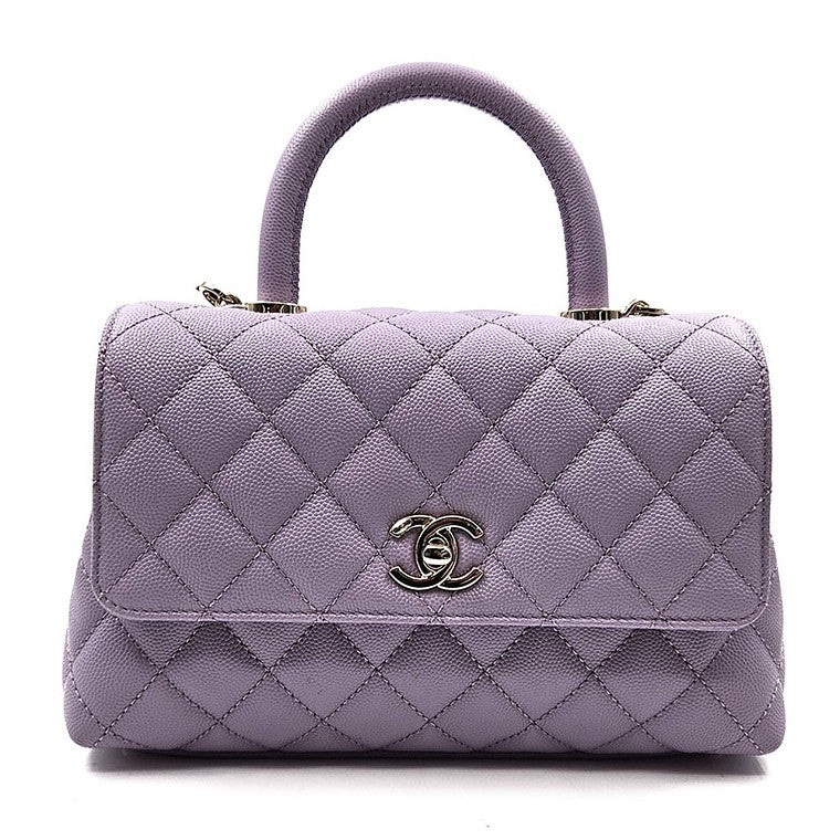 Chanel Caviar Coco Handle Small