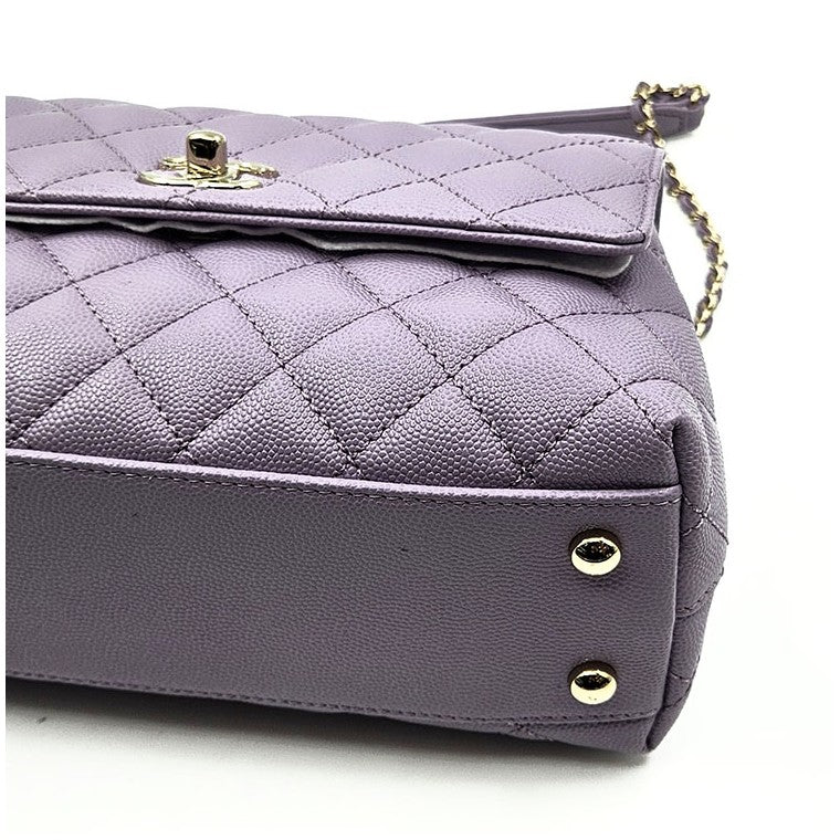 Chanel Caviar Coco Handle Small