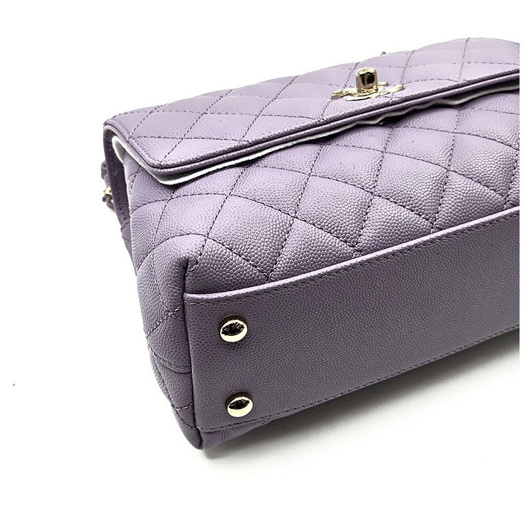 Chanel Caviar Coco Handle Small