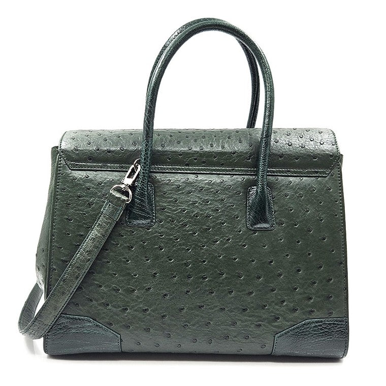 Homiga Ostrich 2-way Shoulder Bag