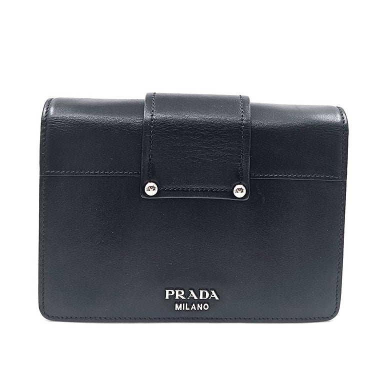 Prada City Calf Ribbon Mini Shoulder Bag (1BD067)
