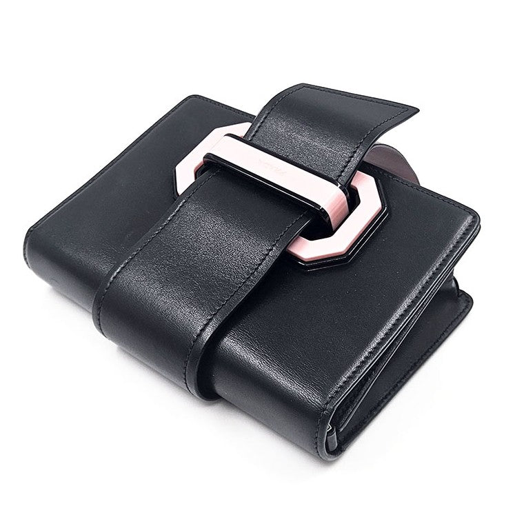 Prada City Calf Ribbon Mini Shoulder Bag (1BD067)