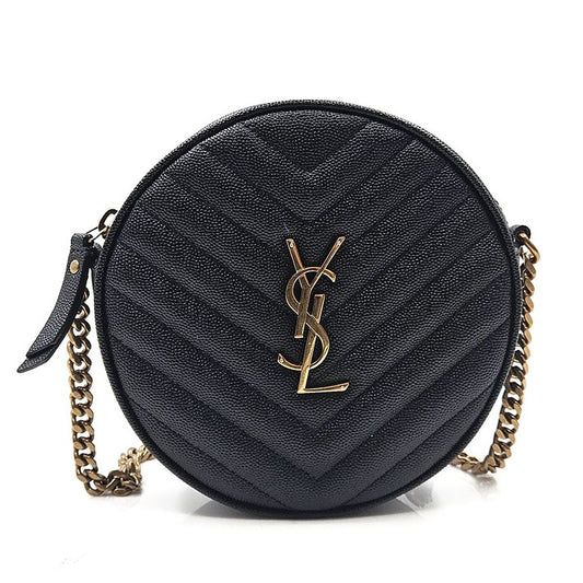 Saint Laurent Round Camera Crossbody Bag (610436)