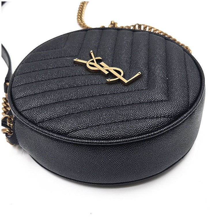 Saint Laurent Round Camera Crossbody Bag (610436)