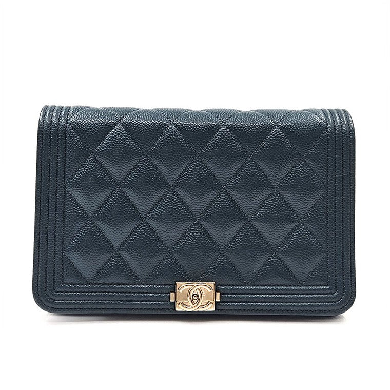 Chanel Caviar Boy WOC