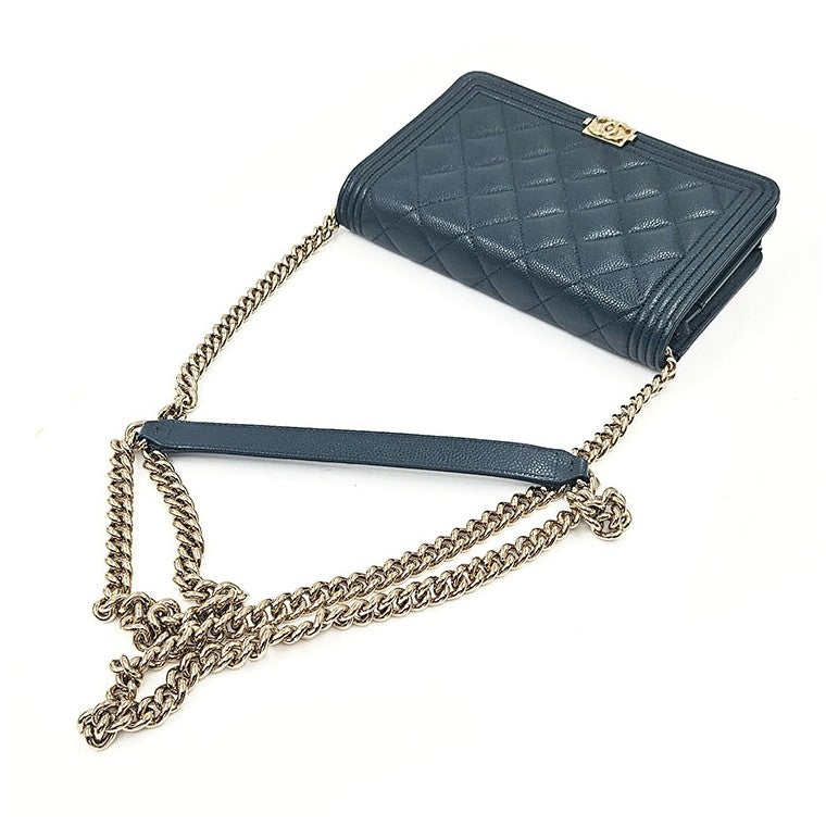 Chanel Caviar Boy WOC
