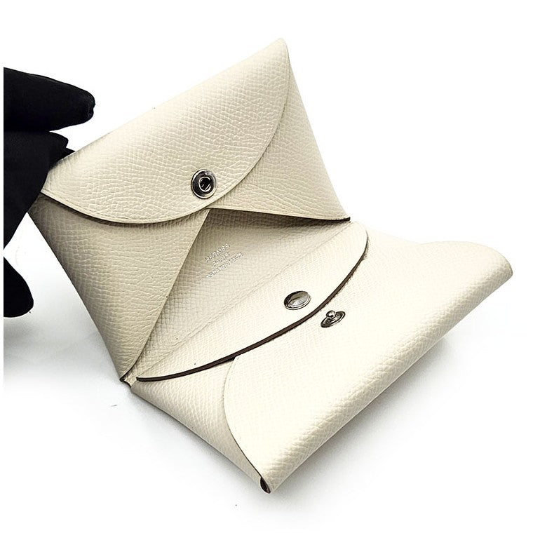 Hermès Duo Calvi Card Holder (W)
