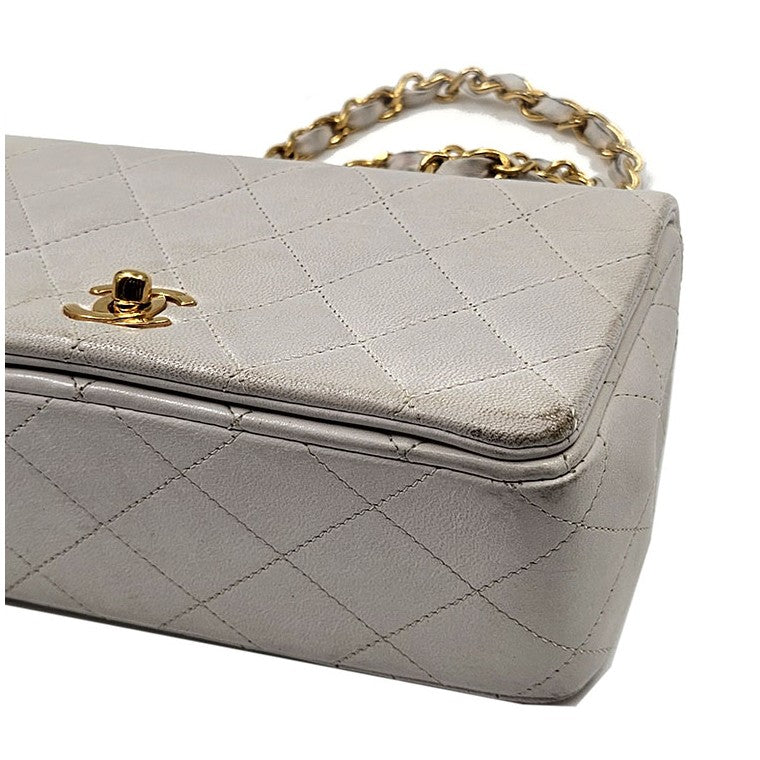 Chanel lambskin chain shoulder bag