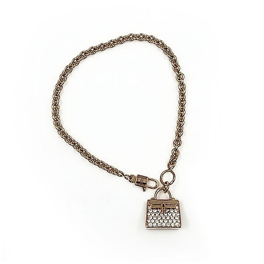 Hermès Kelly Diamond Bracelet