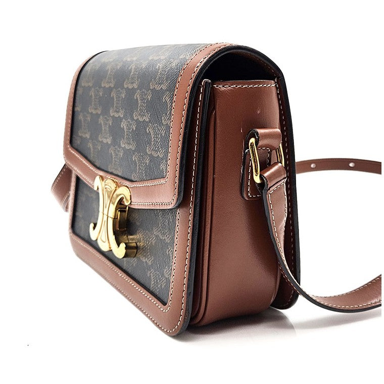 Celine Triomphe Tin Shoulder Bag