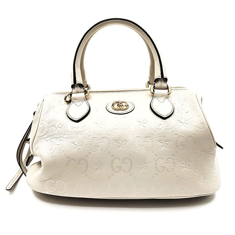 Gucci Wonka GG Up Star Top Handle Crossbody Bag (675773)