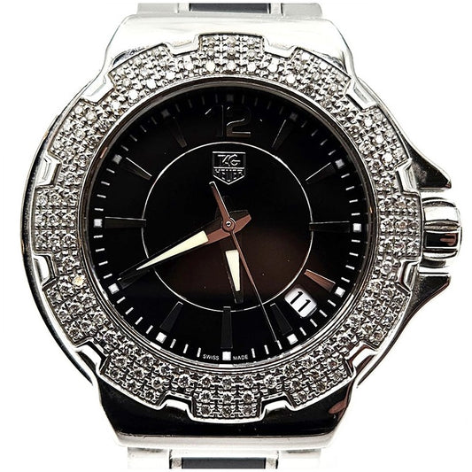 TAG Heuer Ceramic Diamond Steel Watch (WAH1214)
