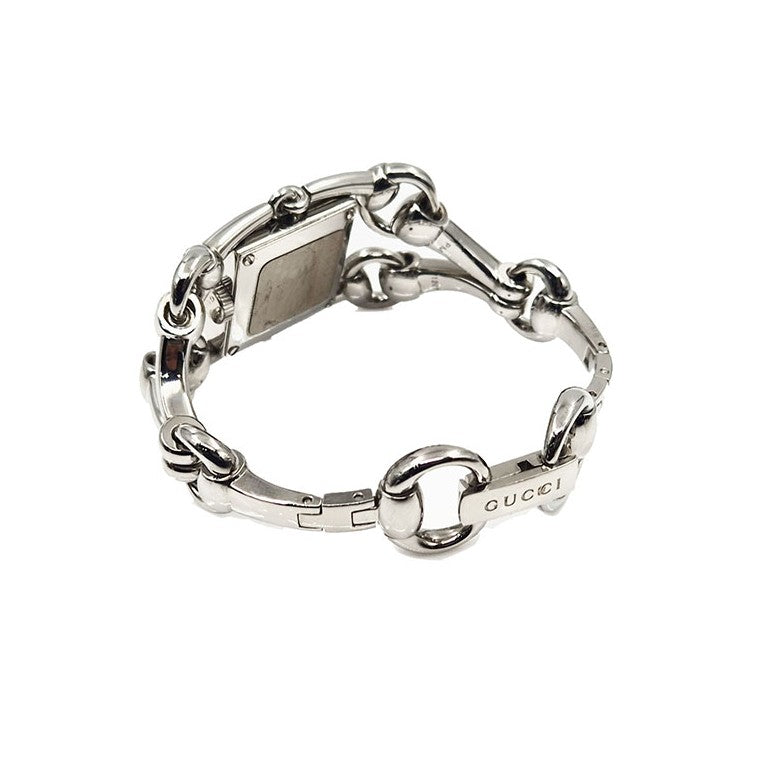 Gucci Steel Diamond Signoria Watch (116.5)