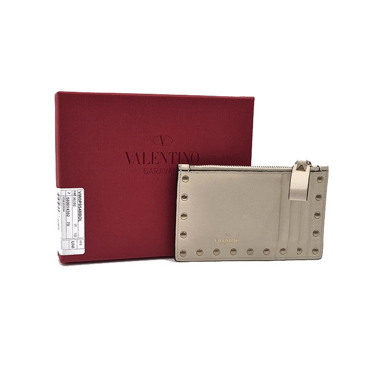 Valentino Rockstud Card Holder