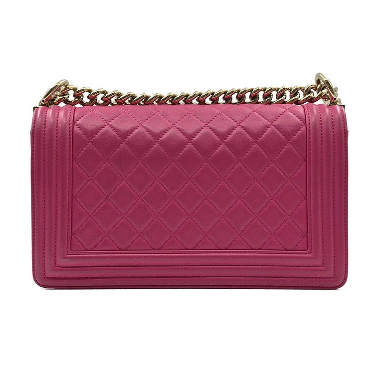Chanel Lambskin Boy Bag Medium
