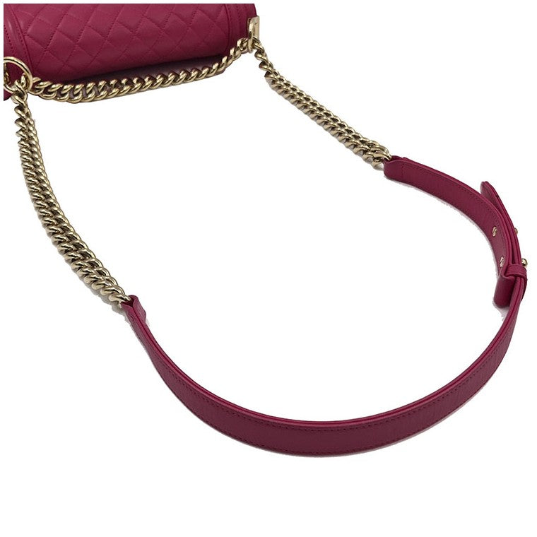 Chanel Lambskin Boy Bag Medium