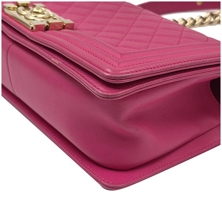 Chanel Lambskin Boy Bag Medium