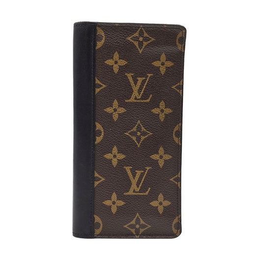 Louis Vuitton Monogram Macassar long wallet