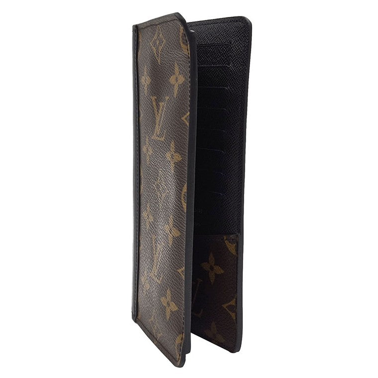 Louis Vuitton Monogram Macassar long wallet