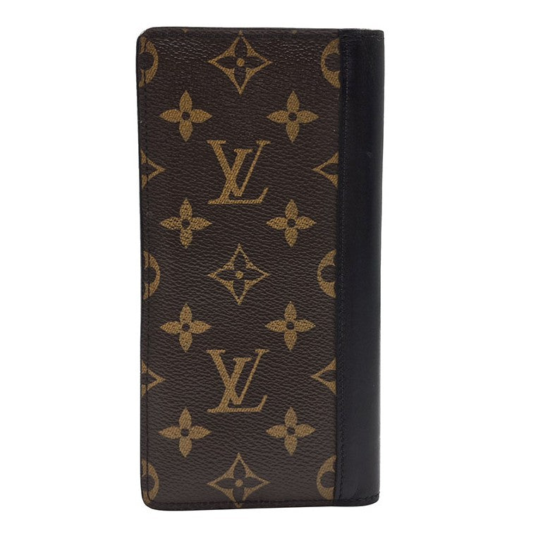 Louis Vuitton Monogram Macassar long wallet