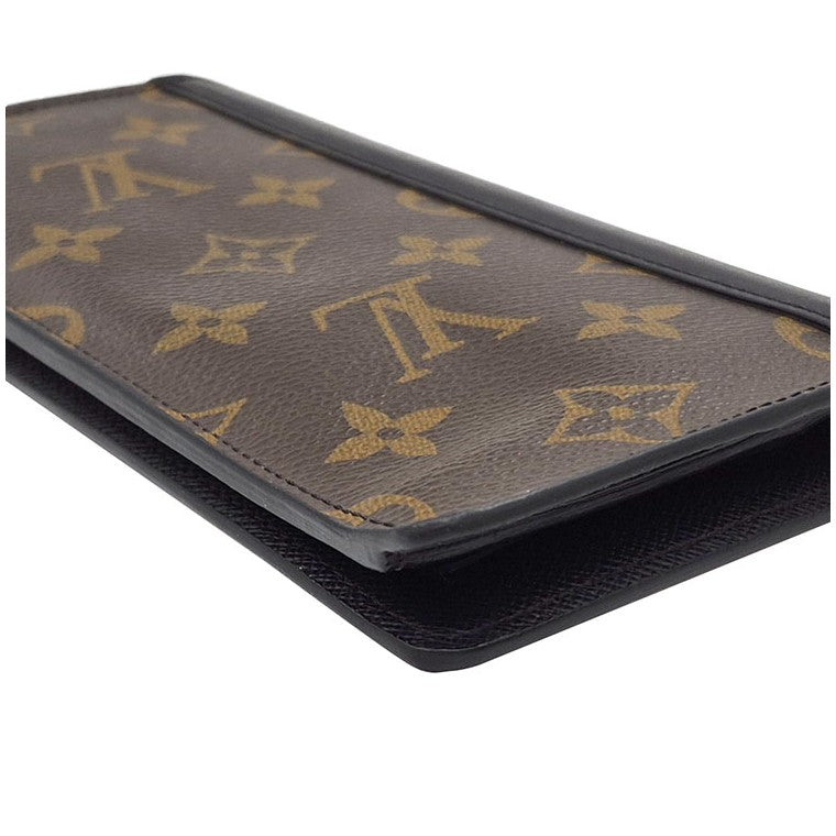 Louis Vuitton Monogram Macassar long wallet