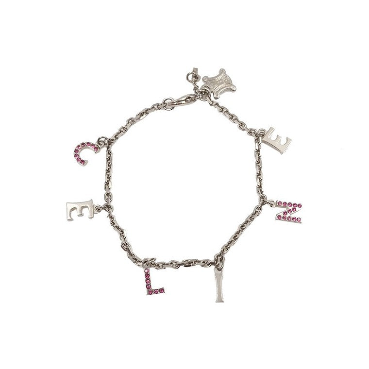Celine Triomphe Initial Bracelet