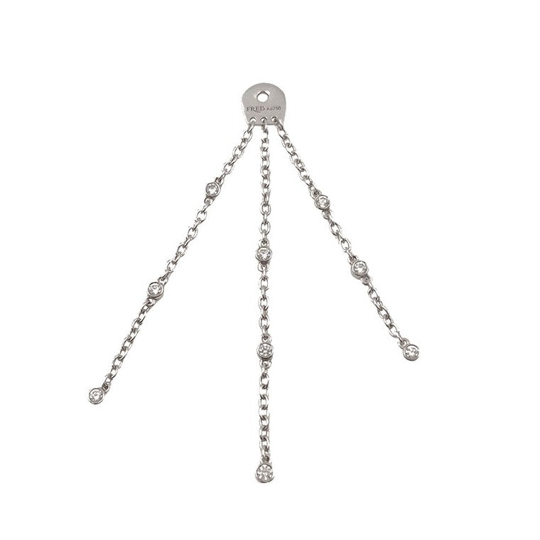Fred Infini Diamond Earring Chain