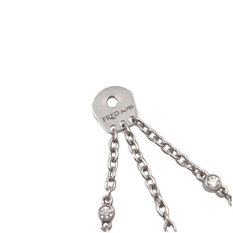 Fred Infini Diamond Earring Chain