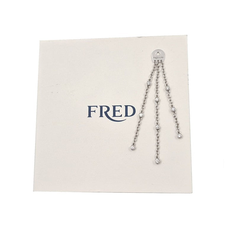 Fred Infini Diamond Earring Chain