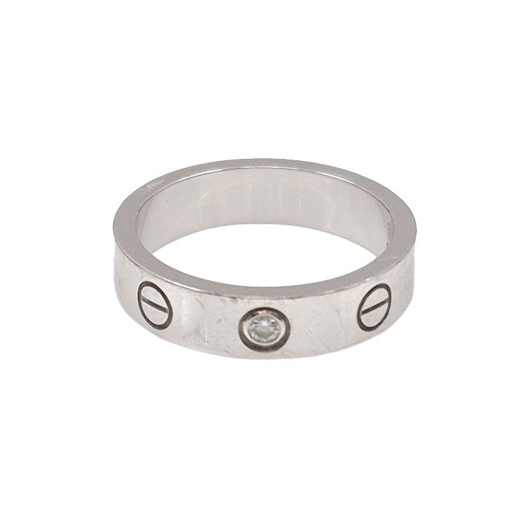 Cartier 1-diamond Love Ring