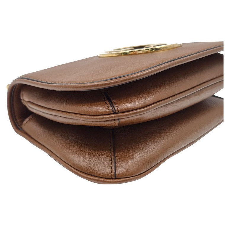 Gucci Round Interlocking G Blondie Shoulder Bag (698643)