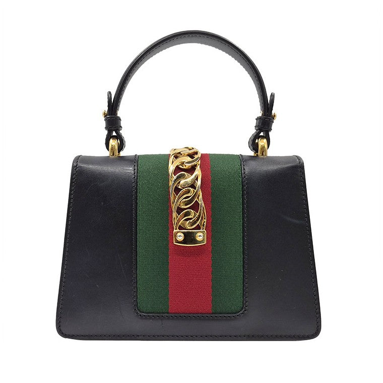 Gucci Sylvie Mini Tote Bag and Crossbody Bag (470270)
