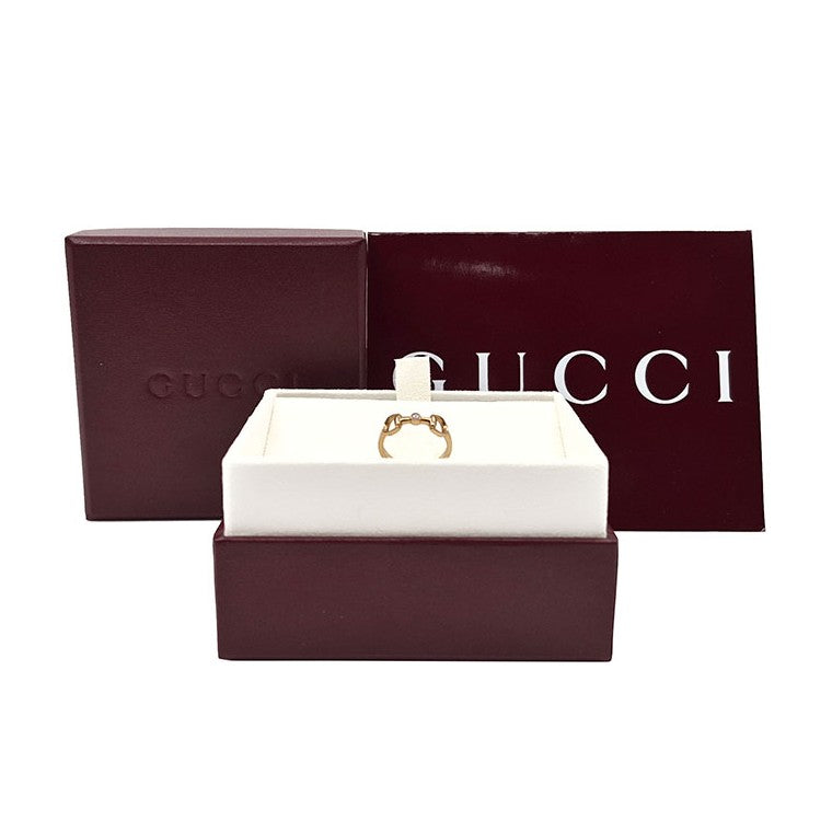 Gucci Horsebit 1P Diamond Ring (796168)
