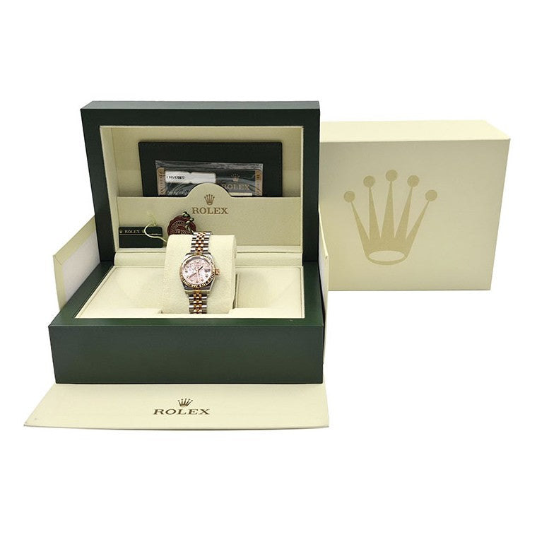 Rolex Datejust 10p Diamond Two-Tone Watch (179171)