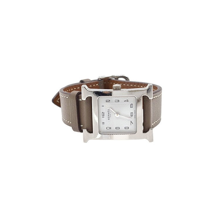Hermès H-Hour Steel Watch (HH1.210)