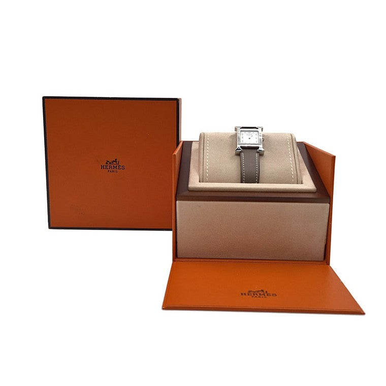Hermès H-Hour Steel Watch (HH1.210)