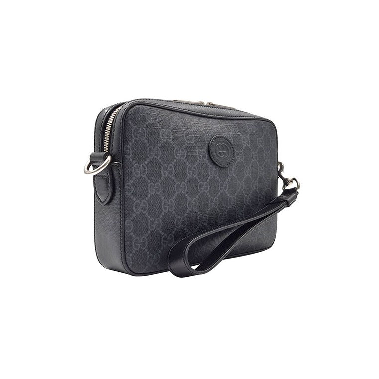 Gucci Interlocking GG Clutch and Shoulder Bag (703468)
