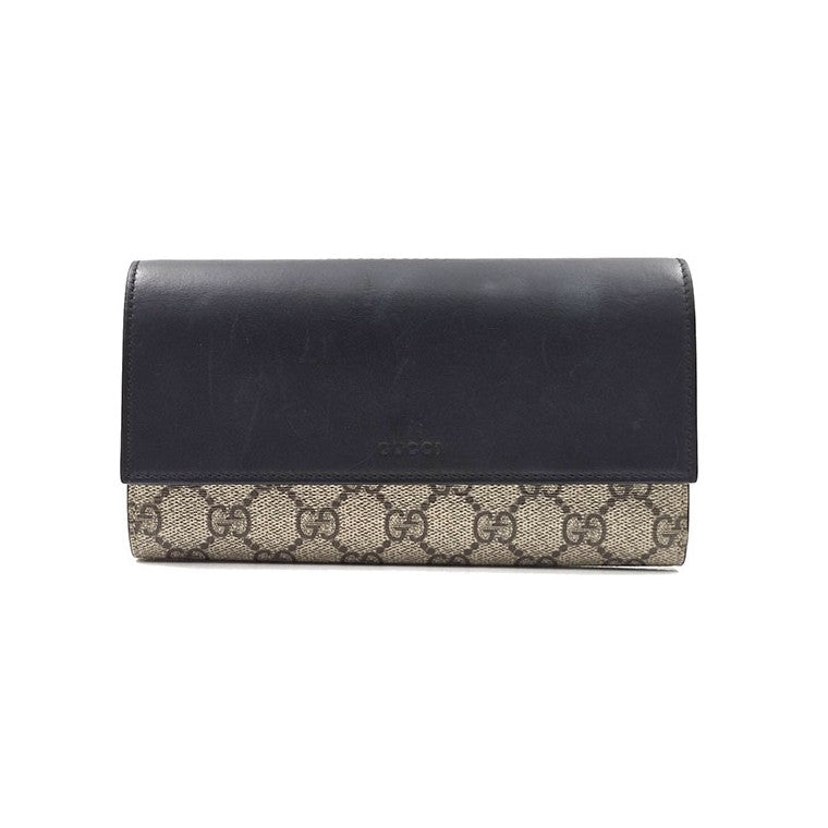 Gucci GG Supreme Canvas Long Wallet (779785)